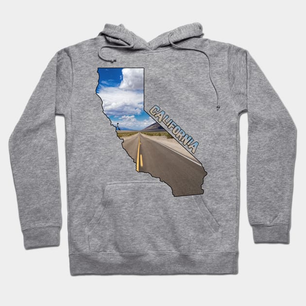 California (Death Valley) Hoodie by gorff